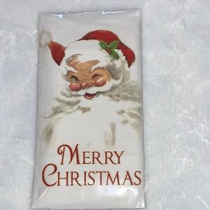 Flour sack Christmas towel 30”x30”